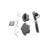 Wagner ZD1107 Disc Brake Pad Set QuickStop Ceramic Disc Brake Pad Set