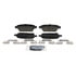 Wagner ZD1161 Disc Brake Pad Set QuickStop Ceramic Disc Brake Pad Set