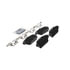 Wagner ZD1161 Disc Brake Pad Set QuickStop Ceramic Disc Brake Pad Set