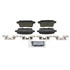 Wagner ZD1259 Disc Brake Pad Set QuickStop Ceramic Disc Brake Pad Set