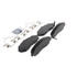 Wagner ZD1280 Disc Brake Pad Set QuickStop Ceramic Disc Brake Pad Set