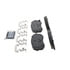 Wagner ZD1295A Disc Brake Pad Set QuickStop Ceramic Disc Brake Pad Set