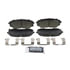 Wagner ZD1295A Disc Brake Pad Set QuickStop Ceramic Disc Brake Pad Set