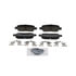 Wagner ZD1393A Disc Brake Pad Set Ceramic Disc Pad Set