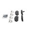 Wagner ZD1393A Disc Brake Pad Set Ceramic Disc Pad Set