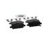 Wagner ZD1393A Disc Brake Pad Set Ceramic Disc Pad Set