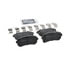 Wagner ZD1398 Disc Brake Pad Set QuickStop Ceramic Disc Brake Pad Set