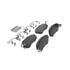 Wagner ZD1539 Disc Brake Pad Set QuickStop Ceramic Disc Brake Pad Set