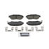 Wagner ZD1539 Disc Brake Pad Set QuickStop Ceramic Disc Brake Pad Set