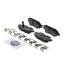 Wagner ZD1544 Disc Brake Pad Set QuickStop Ceramic Disc Brake Pad Set