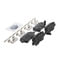 Wagner ZD1544 Disc Brake Pad Set QuickStop Ceramic Disc Brake Pad Set