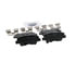 Wagner ZD1544 Disc Brake Pad Set QuickStop Ceramic Disc Brake Pad Set