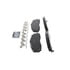 Wagner ZD1589 Disc Brake Pad Set QuickStop Ceramic Disc Brake Pad Set
