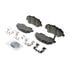 Wagner ZD1593 Disc Brake Pad Set QuickStop Ceramic Disc Brake Pad Set