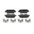 Wagner ZD1594 Disc Brake Pad Set QuickStop Ceramic Disc Brake Pad Set