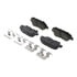 Wagner ZD1594 Disc Brake Pad Set QuickStop Ceramic Disc Brake Pad Set