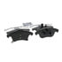 Wagner ZD1653 Disc Brake Pad Set QuickStop Ceramic Disc Brake Pad Set