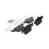 Wagner ZD1665 Disc Brake Pad Set QuickStop Ceramic Disc Brake Pad Set