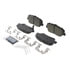 Wagner ZD1815 Disc Brake Pad Set Ceramic Brake Pads
