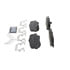 Wagner ZD1815 Disc Brake Pad Set Ceramic Brake Pads