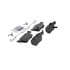Wagner ZD1878 Disc Brake Pad Set Ceramic Brake Pads