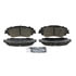 Wagner ZD2076 Disc Brake Pad Set Ceramic Brake Pads
