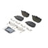 Wagner ZD429 Disc Brake Pad Set QuickStop Ceramic Disc Brake Pad Set