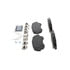 Wagner ZD476 Disc Brake Pad Set QuickStop Ceramic Disc Brake Pad Set
