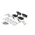 Wagner ZD537 Disc Brake Pad Set Disc Brake Pad Set - Rear, Ceramic, with HDWR