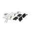 Wagner ZD537 Disc Brake Pad Set Disc Brake Pad Set - Rear, Ceramic, with HDWR