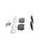 Wagner ZD707 Disc Brake Pad Set QuickStop Ceramic Disc Brake Pad Set