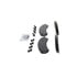 Wagner ZD726 Disc Brake Pad Set QuickStop Ceramic Disc Brake Pad Set