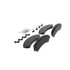 Wagner ZD726 Disc Brake Pad Set QuickStop Ceramic Disc Brake Pad Set
