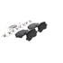 Wagner ZD741 Disc Brake Pad Set QuickStop Ceramic Disc Brake Pad Set