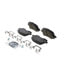 Wagner ZD741 Disc Brake Pad Set QuickStop Ceramic Disc Brake Pad Set