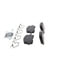 Wagner ZD741 Disc Brake Pad Set QuickStop Ceramic Disc Brake Pad Set