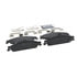 Wagner ZD752A Disc Brake Pad Set QuickStop Ceramic Disc Brake Pad Set