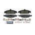 Wagner ZD752A Disc Brake Pad Set QuickStop Ceramic Disc Brake Pad Set