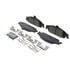 Wagner ZD752A Disc Brake Pad Set QuickStop Ceramic Disc Brake Pad Set