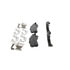 Wagner ZD792A Disc Brake Pad Set QuickStop Ceramic Disc Brake Pad Set