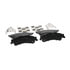 Wagner ZD792A Disc Brake Pad Set QuickStop Ceramic Disc Brake Pad Set