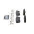 Wagner ZD813 Disc Brake Pad Set QuickStop Ceramic Disc Brake Pad Set