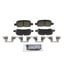 Wagner ZD828 Disc Brake Pad Set QuickStop Ceramic Disc Brake Pad Set