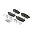 Wagner ZD883 Disc Brake Pad Set QuickStop Ceramic Disc Brake Pad Set