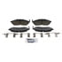 Wagner ZD888A Disc Brake Pad Set QuickStop Ceramic Disc Brake Pad Set