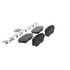 Wagner ZD908 Disc Brake Pad Set QuickStop Ceramic Disc Brake Pad Set