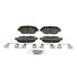 Wagner ZD908 Disc Brake Pad Set QuickStop Ceramic Disc Brake Pad Set