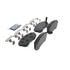 Wagner ZD929A Disc Brake Pad Set QuickStop Ceramic Disc Brake Pad Set