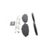 Wagner ZD931 Disc Brake Pad Set QuickStop Ceramic Disc Brake Pad Set