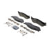 Wagner ZD966B Disc Brake Pad Set QuickStop Ceramic Disc Brake Pad Set